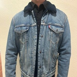 Levi’s Sherpa trucker jacket